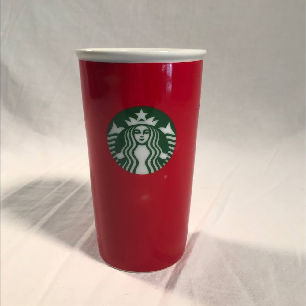 Rare Starbucks Ceramic Tumbler Cup